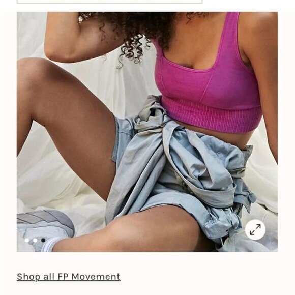 New FP Movement Good Karma Confetti Pink Top/Leggings Set XS/S Top + M/L Bottom - Picture 3 of 14